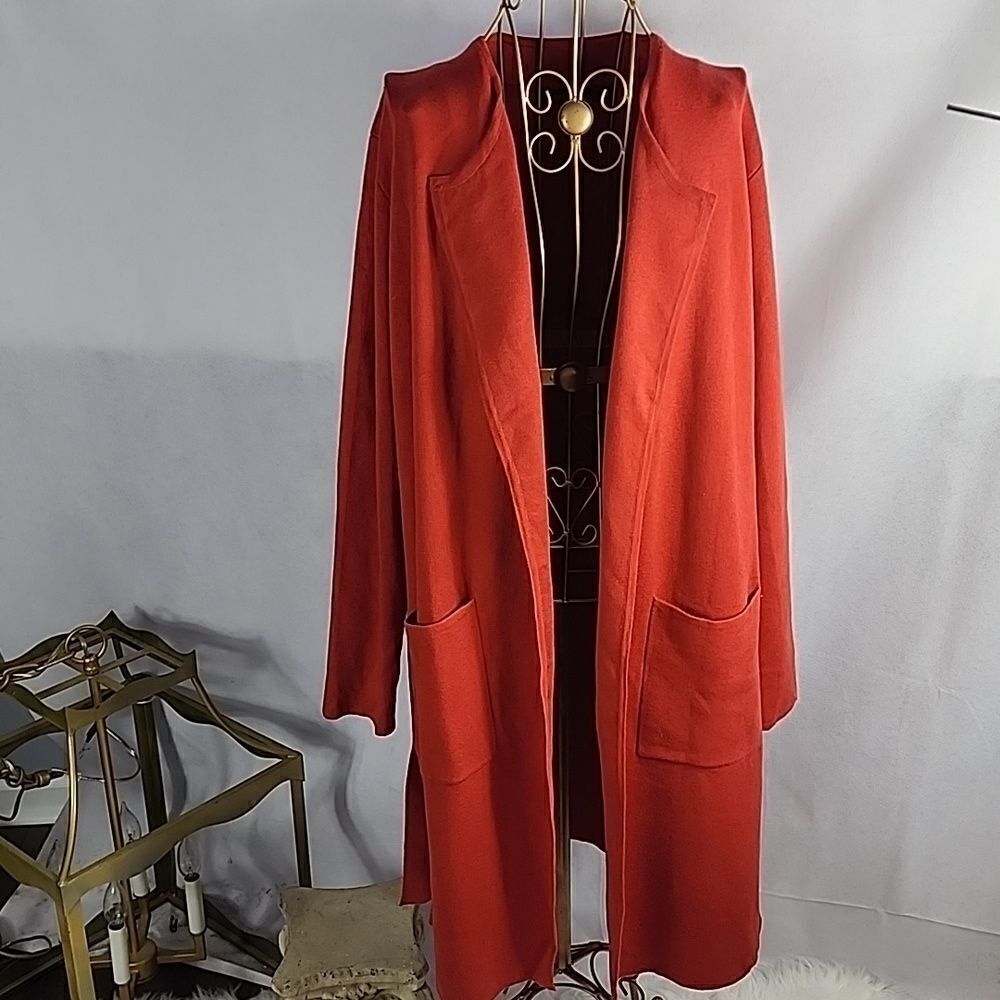Wool Blend Open Knit Cardigan Minimalist Eclectic Grandpa Cardi